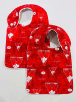 Football Infant Bibs