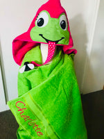Frog Hooded Towel