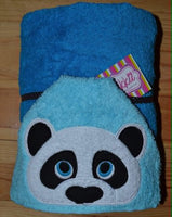 Panda Hooded Towel
