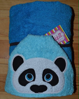Panda Hooded Towel