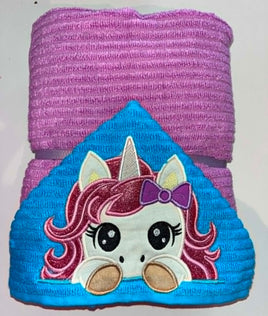Unicorn Baby Hooded Towel