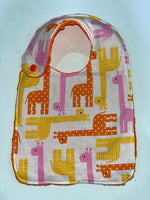 Animal Grid Infant Bibs
