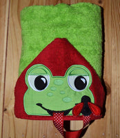Frog Hooded Towel