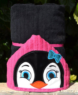 Penguin Hooded Towel