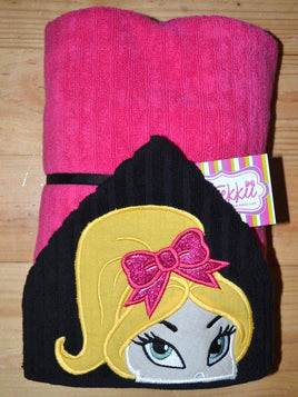 Cheerleader Hooded Towel