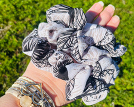 Earthy Tones Rayon Scrunchie