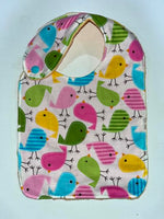 Animal Grid Infant Bibs