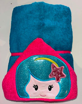 Mermaid Hooded Towel