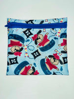 Pirate Pup Snack Bags & Sandwich Wraps