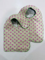 Floral Rose Infant Bibs