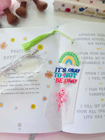Positive Affirmation Large Bookmarks