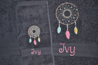 Dreamcatcher Too Appliqued Bath Towel