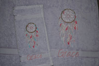 Dreamcatcher Large Appliqued Bath Towel