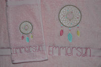 Dreamcatcher Too Appliqued Bath Towel