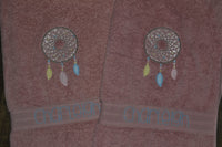 Dreamcatcher Too Appliqued Bath Towel