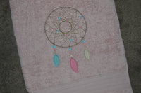 Dreamcatcher Too Appliqued Bath Towel