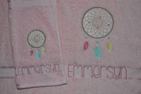 Dreamcatcher Too Appliqued Bath Towel
