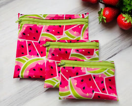 Watermelon Snack Bags & Sandwich Wraps
