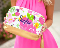 Viv & Lou Cabana Cosmetic Bag - Floral