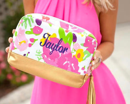 Viv & Lou Cabana Cosmetic Bag - Floral