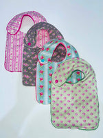 Floral Rose Infant Bibs