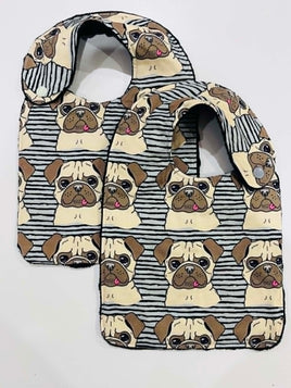 Pug Infant Bibs
