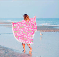 Viv & Lou XLarge Round Beach Towel