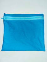 Aqua Blue Snack Bags & Sandwich Wraps