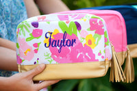 Viv & Lou Cabana Cosmetic Bag - Floral